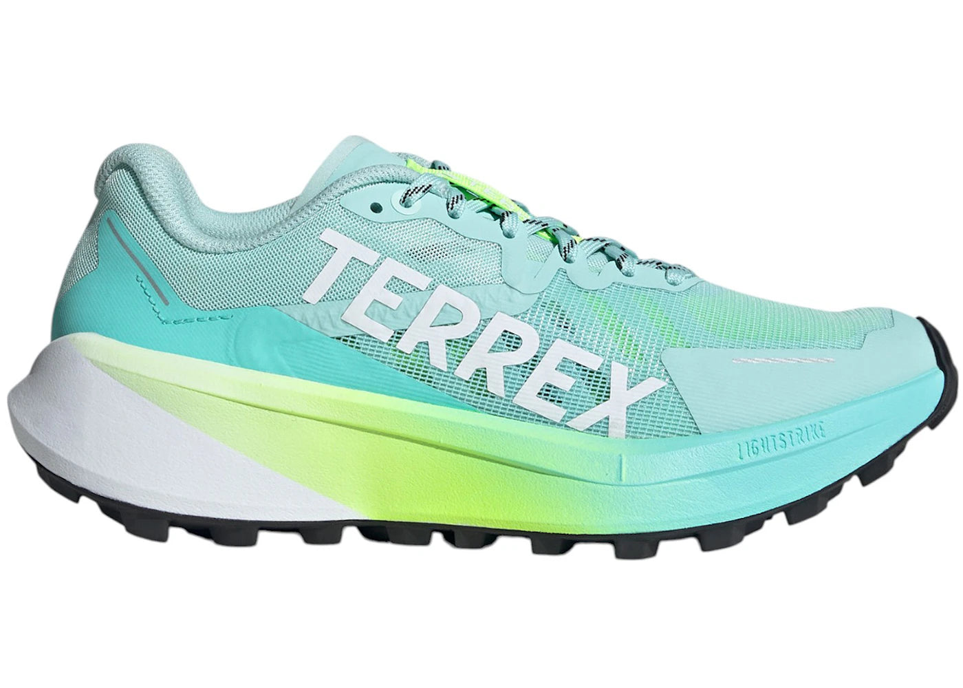 adidas Terrex Agravic 3 Trail Semi Flash Aqua Cloud White Lucid Lemon (Women's)