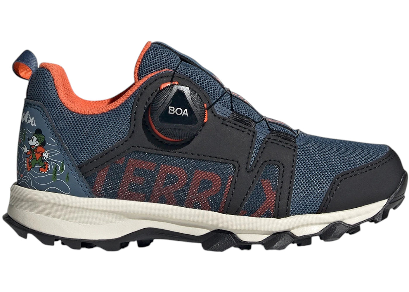 adidas Terrex Agravic BOA Trail Disney Wonder Steel Semi Impact Orange (GS)