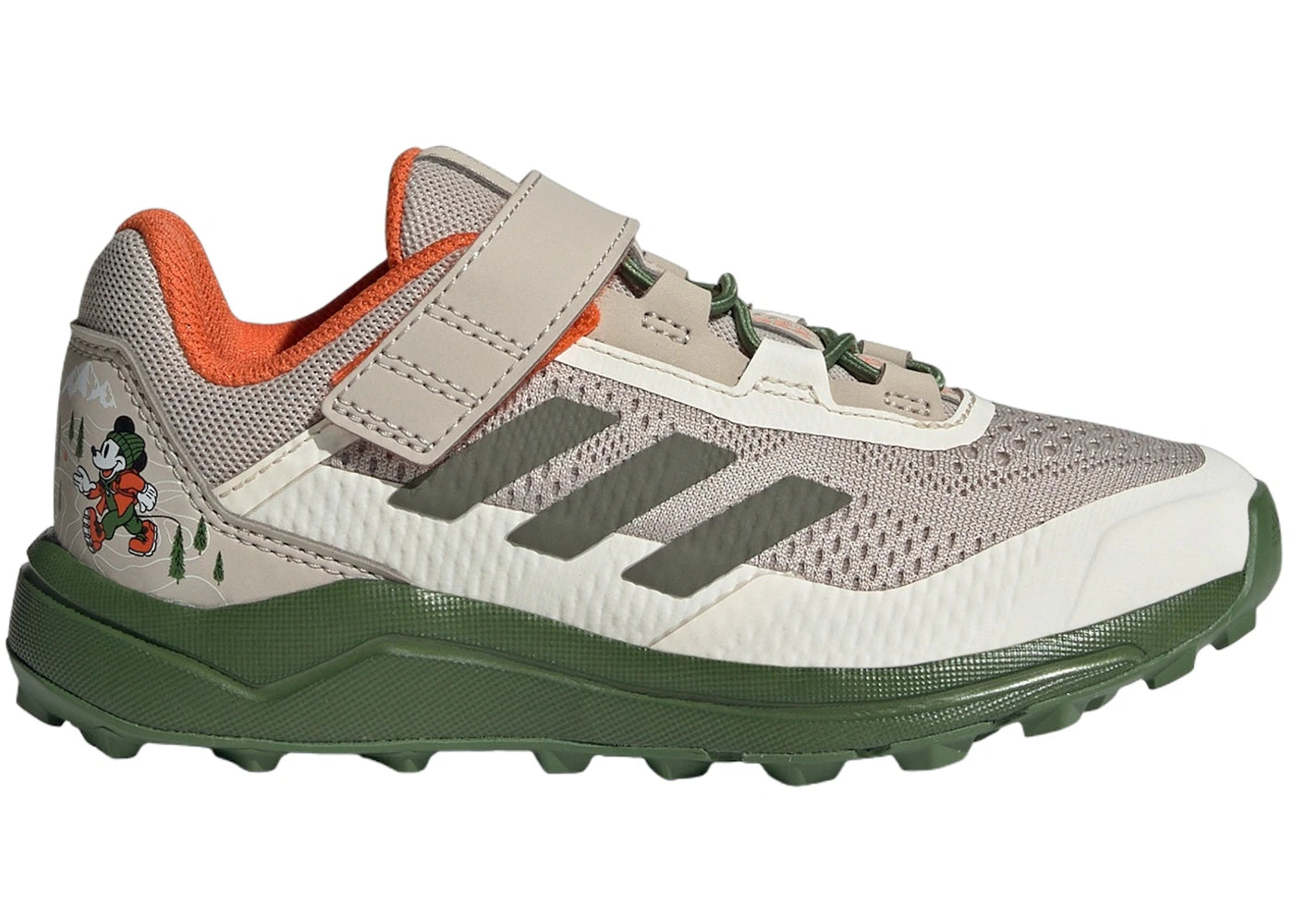adidas Terrex Agravic Flow Trail Disney Wonder Beige Olive Strata Semi Impact Orange (GS)