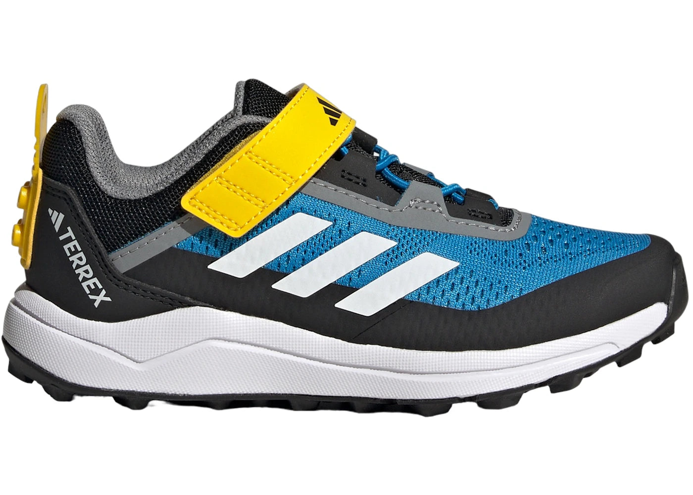 adidas Terrex Agravic Flow Trail LEGO Bright Blue Cloud White Grey Three (GS)