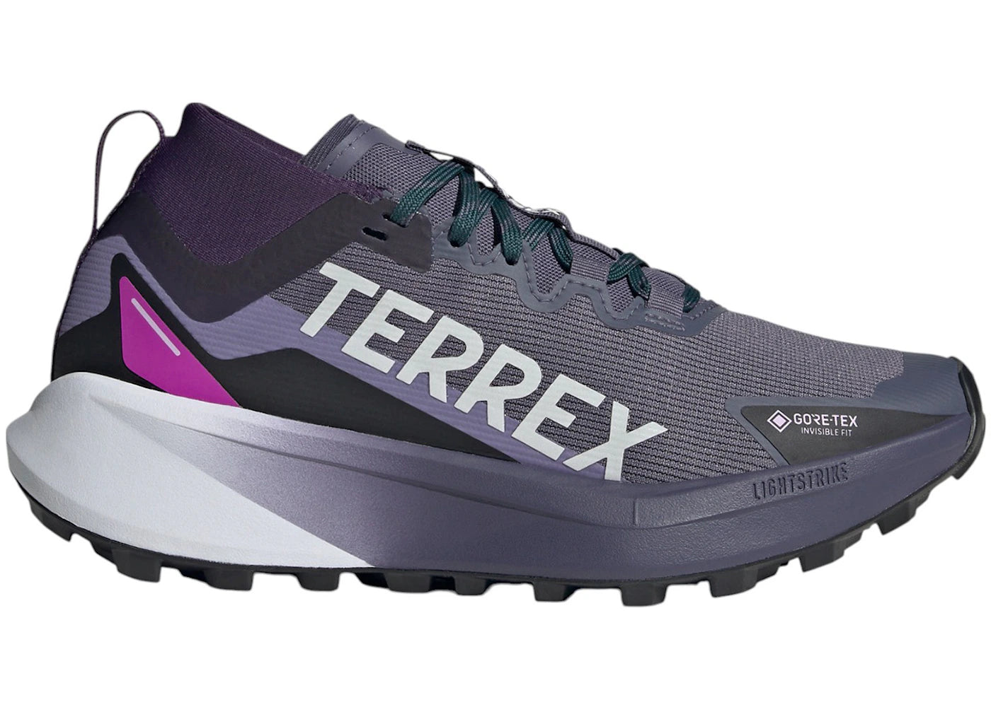 adidas Terrex Agravic Gore-Tex Trail Preloved Violet Cloud White Purple Burst (Women's)