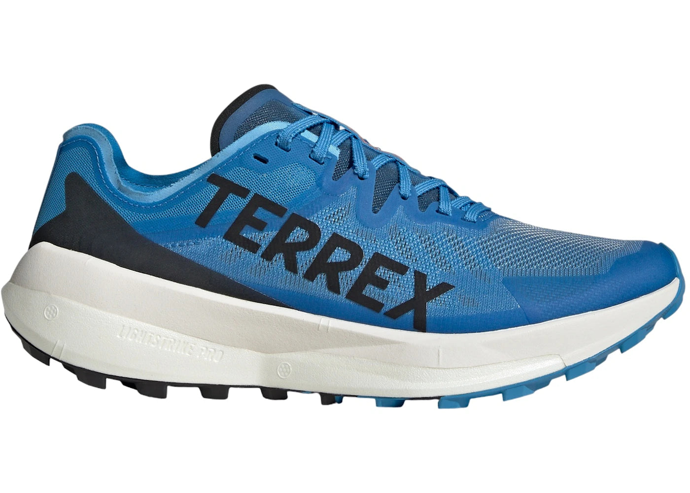 adidas Terrex Agravic Speed Trail Pulse Blue Core Black Semi Impact Orange