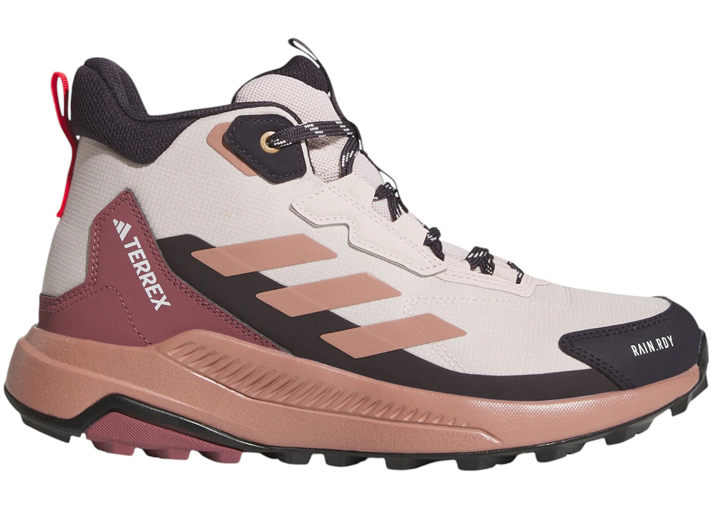 adidas Terrex Anylander Mid Rain.RDY Putty Mauve Warm Clay Pure Ruby (Women's)