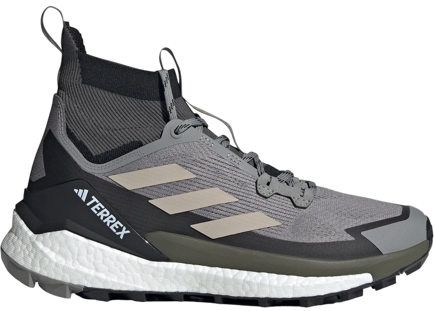 adidas Terrex Free Hiker 2.0 Charcoal Solid Grey Core Black Olive Strata