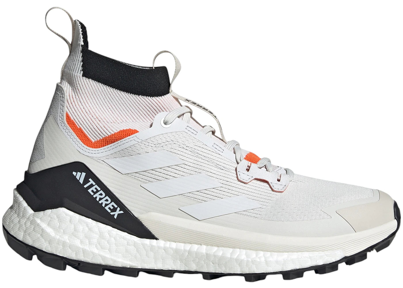 adidas Terrex Free Hiker 2.0 Crystal White Semi Impact Orange
