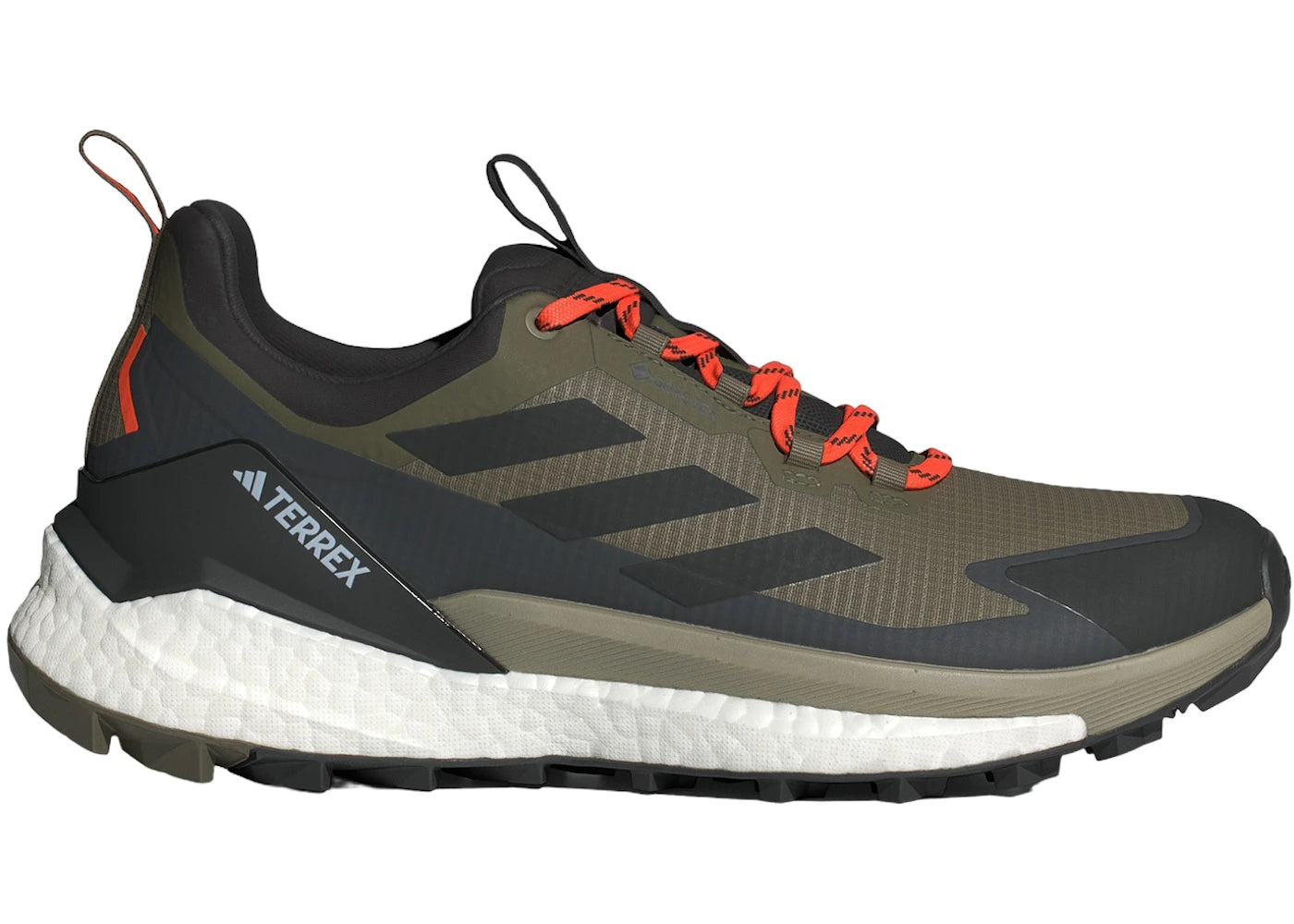 adidas Terrex Free Hiker 2.0 Low Gore-Tex Olive Strata Core Black Carbon