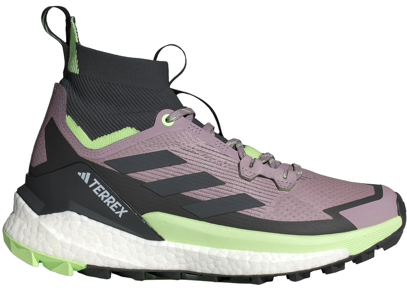 adidas Terrex Free Hiker 2.0 Preloved Fig Carbon Green Spark (Women's)