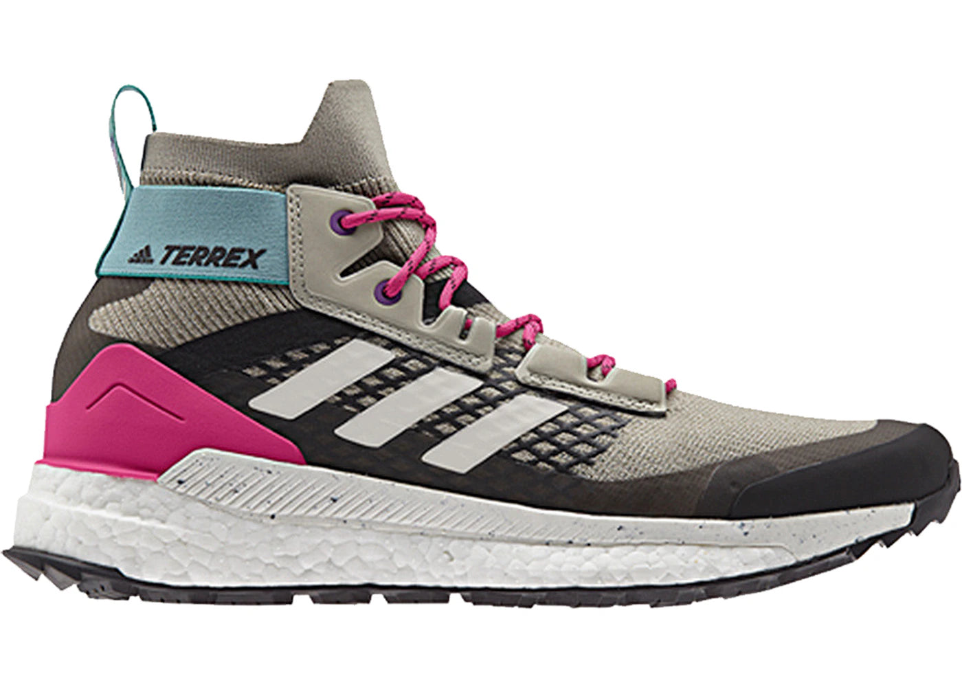 adidas Terrex Free Hiker Grey Pink Blue