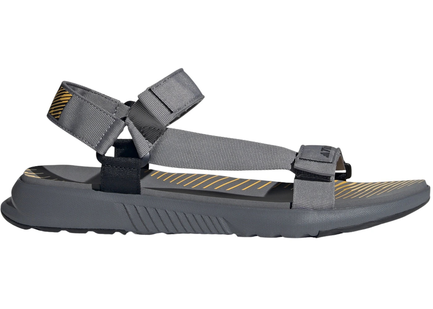 adidas Terrex Hydroterra Light Sandals Charcoal Solid Grey Charcoal Semi Spark