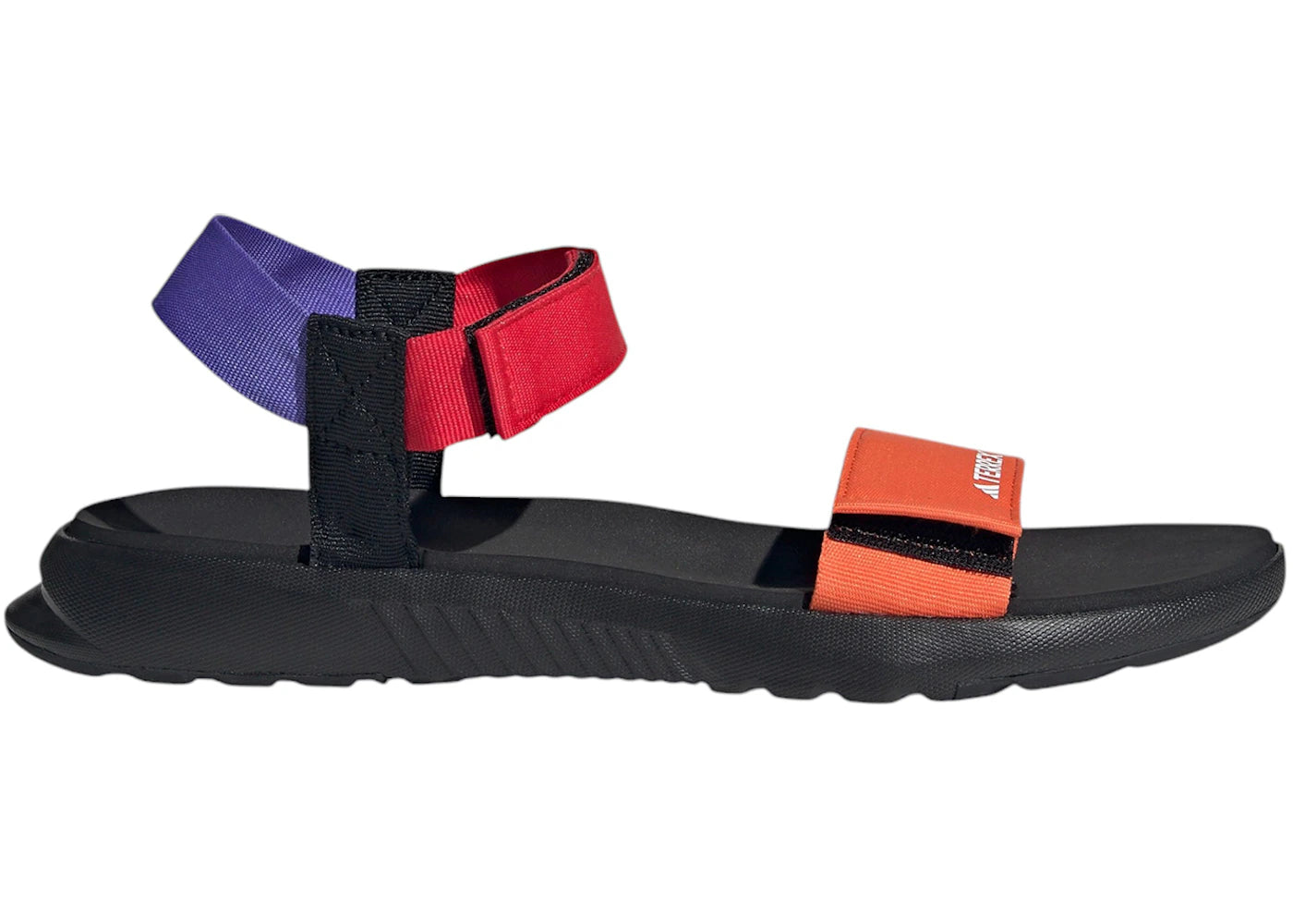 adidas Terrex Hydroterra Light Sandals Semi Impact Orange Pure Ruby Semi Cobalt Blue
