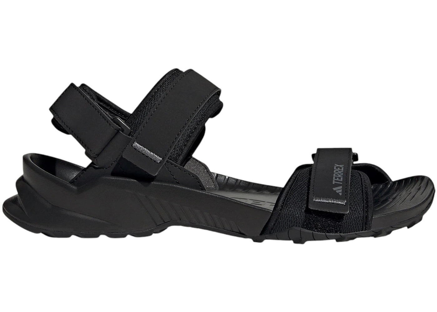 adidas Terrex Hydroterra Sandals Core Black Grey Four