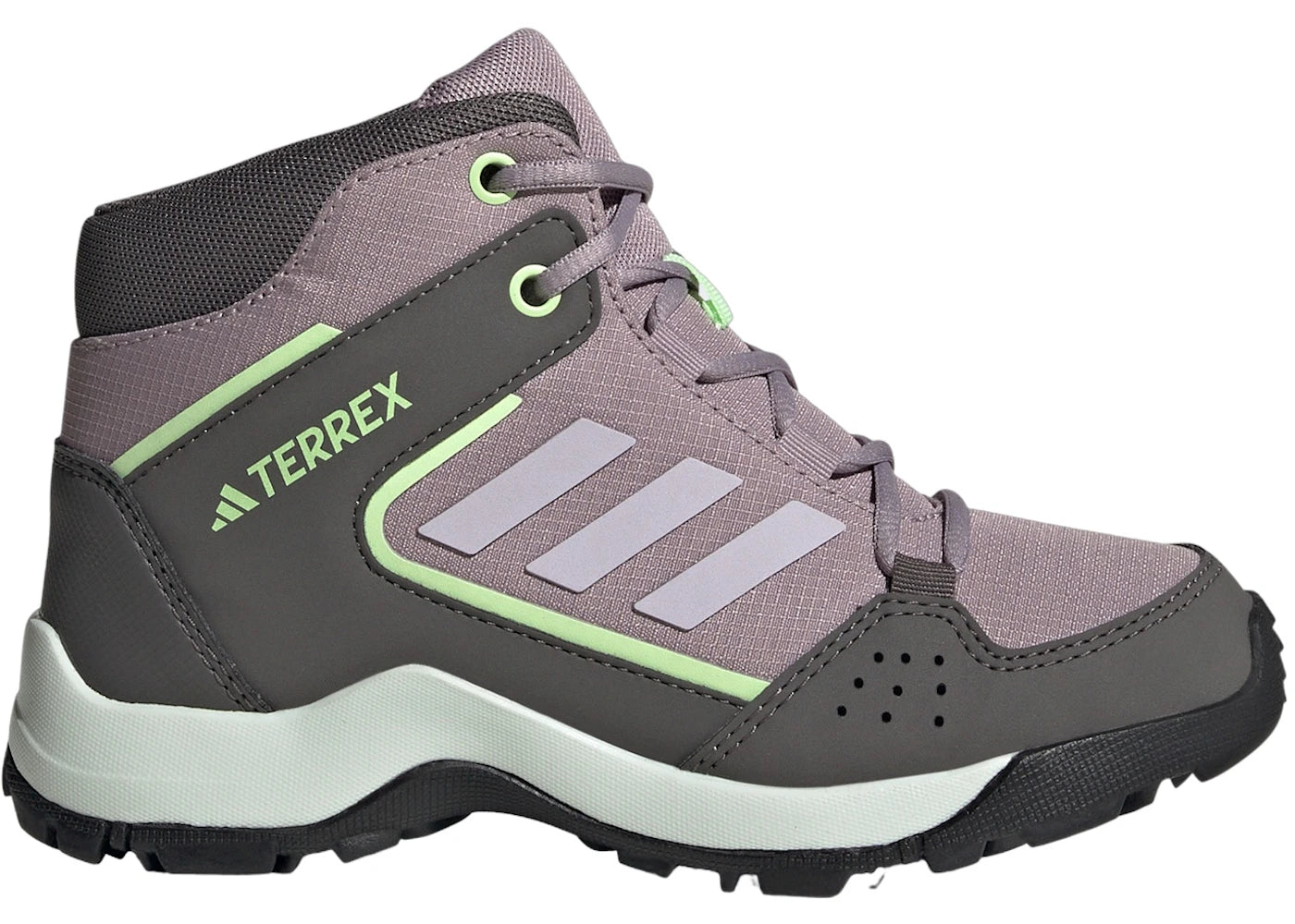 adidas Terrex Hyperhiker Mid Preloved Fig Silver Dawn Green Spark (GS)