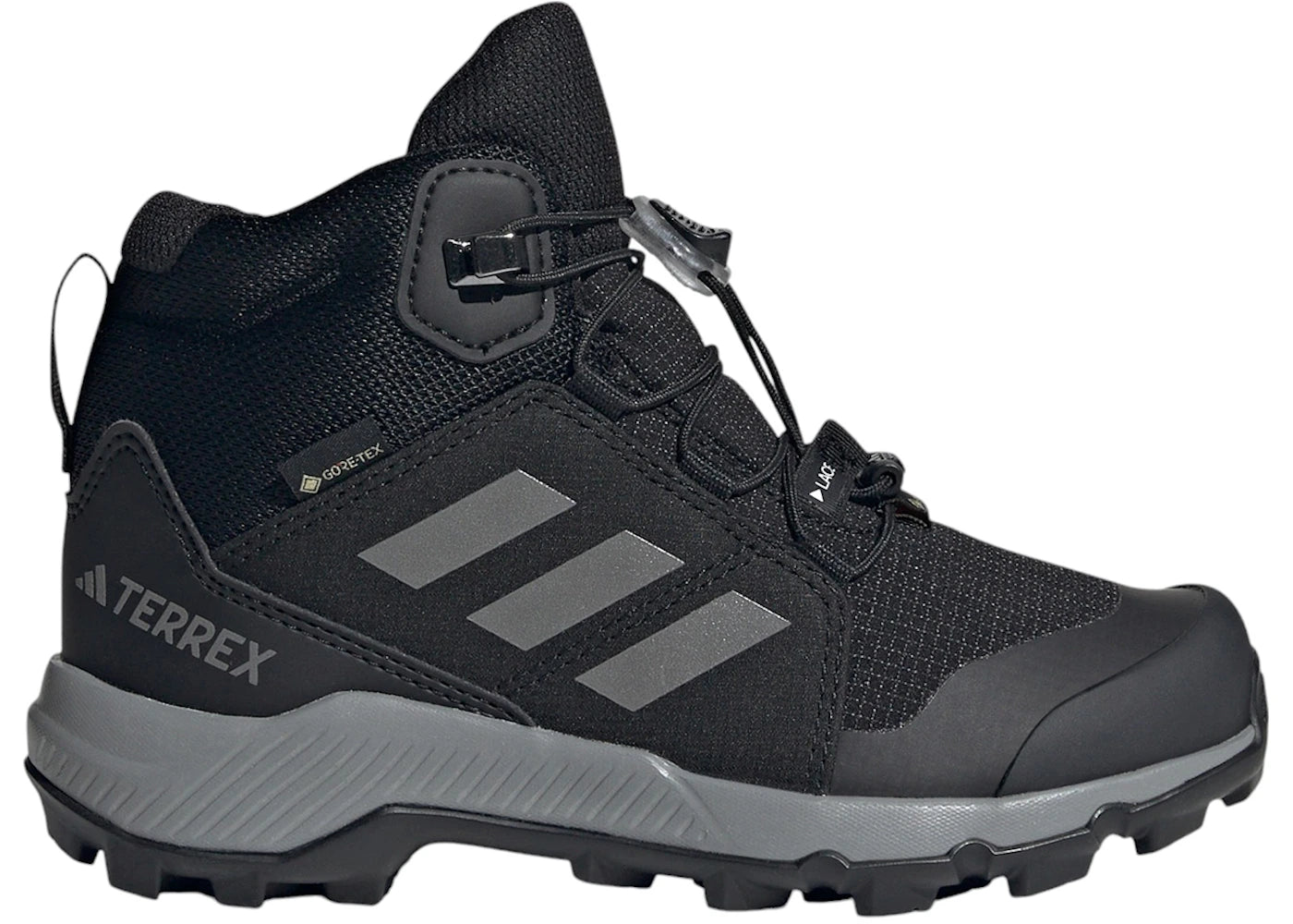 adidas Terrex Mid Gore-Tex Core Black Grey Three (GS)