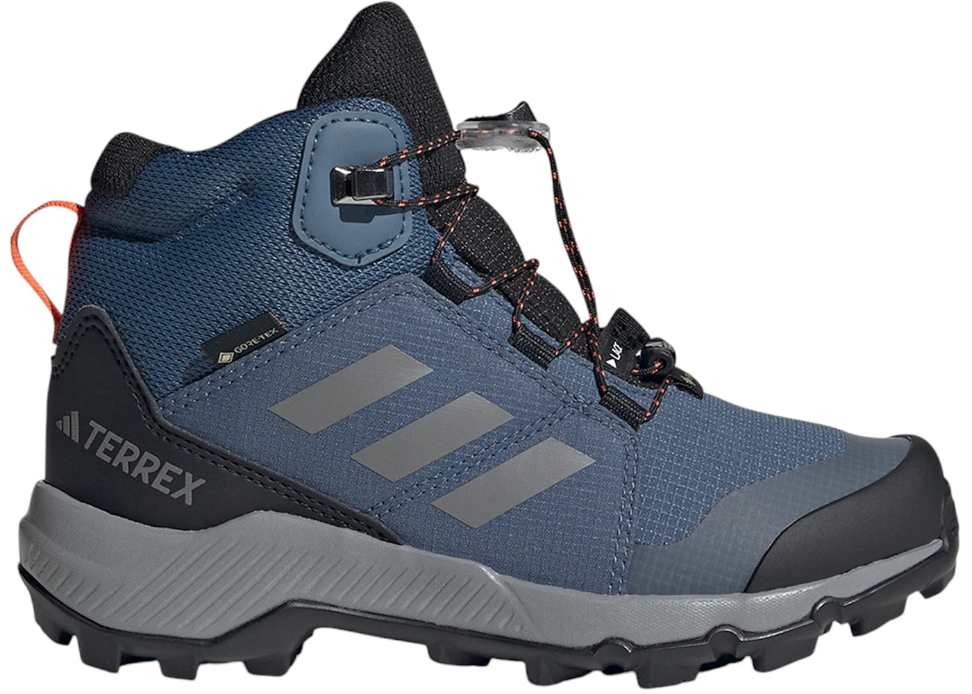 adidas Terrex Mid Gore-Tex Wonder Steel Grey Three Semi Impact Orange (GS)