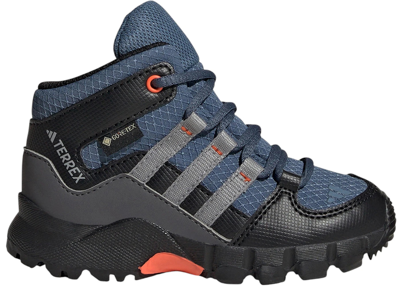 adidas Terrex Mid Gore-Tex Wonder Steel Grey Three Semi Impact Orange (TD)