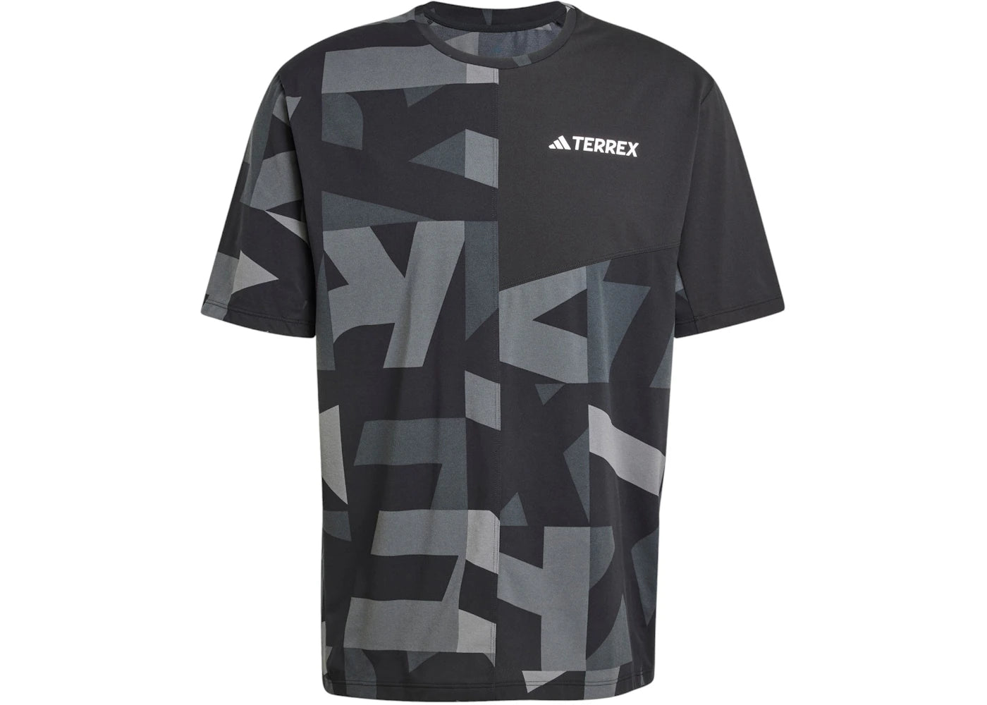 adidas Terrex Multi Climacool Printed T-Shirt Black/Carbon
