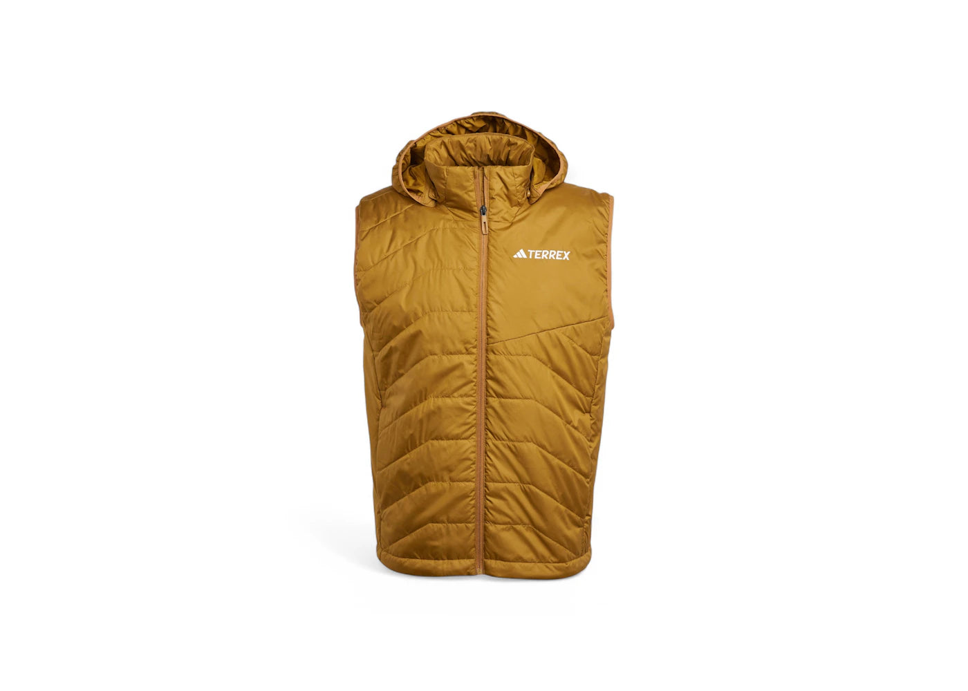 adidas Terrex Multi Climawarm Insulated Hooded Vest Bronze Strata