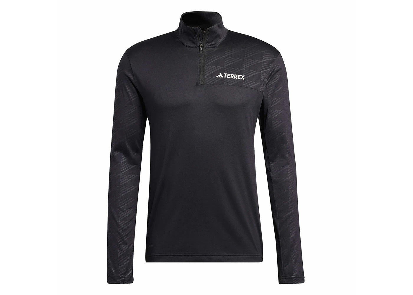 adidas Terrex Multi Half-Zip Long Sleeve Tee Black