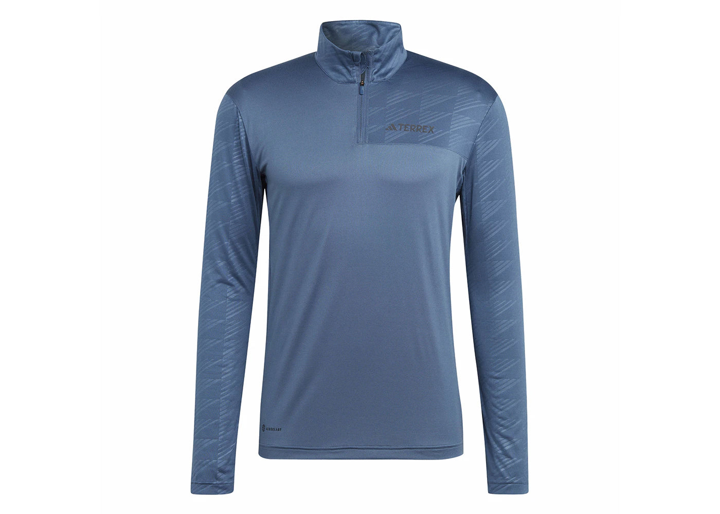 adidas Terrex Multi Half-Zip Long Sleeve Tee Wonder Steel