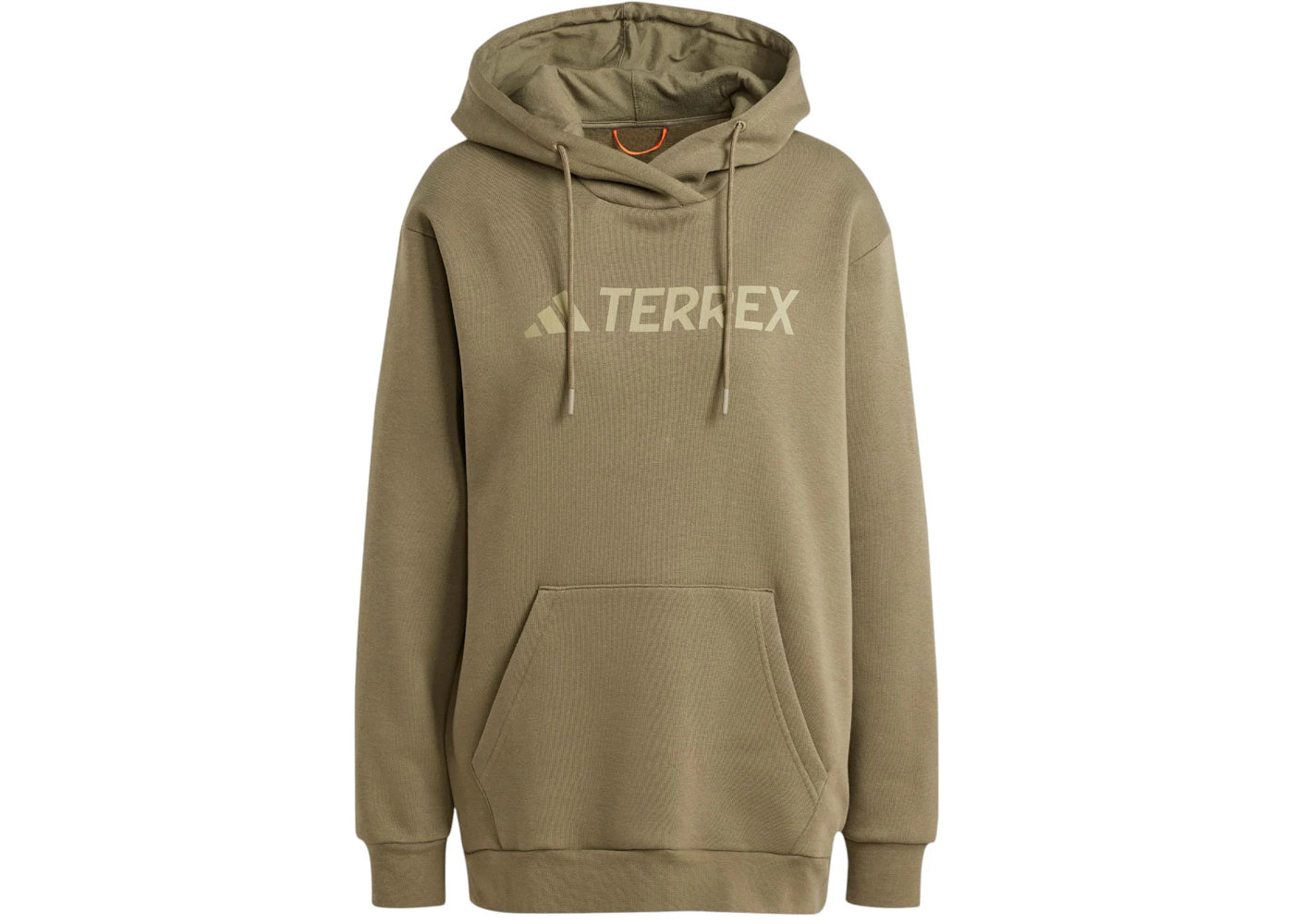 adidas Terrex Multi Large Logo Hoodie Olive Strata