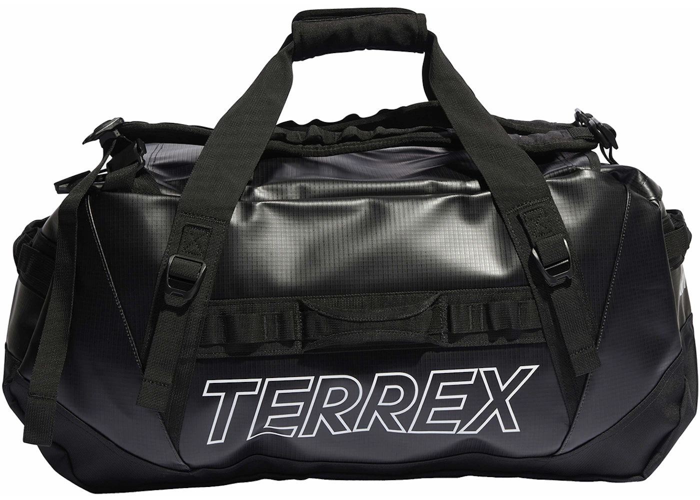 adidas Terrex RAIN.RDY Expedition 70L Medium Duffel Bag Black/White