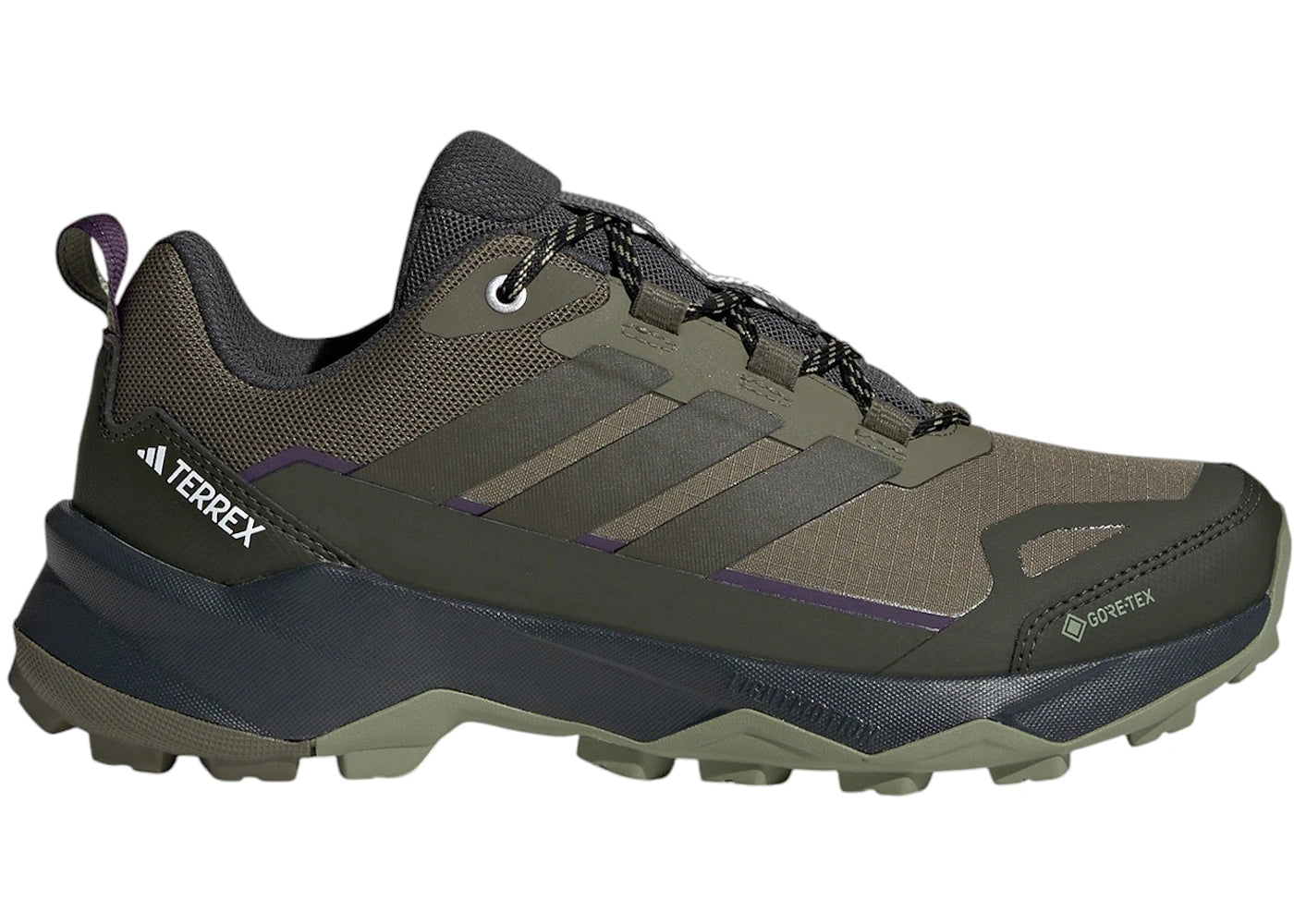 adidas Terrex Skychaser AX5 Gore-Tex Olive Strata Night Cargo Tent Green (Women's)