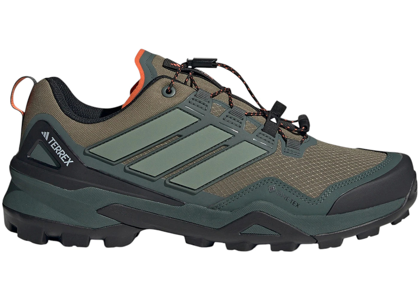 adidas Terrex Skychaser Gore-Tex Olive Strata Silver Green Core Black