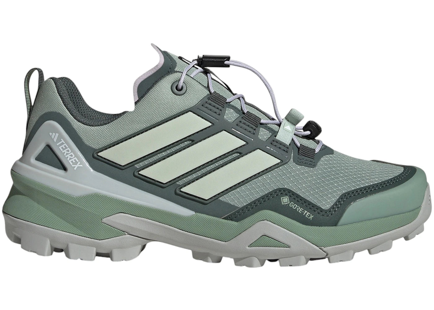 adidas Terrex Skychaser Gore-Tex Silver Green Linen Green Legend Ivy (Women's)