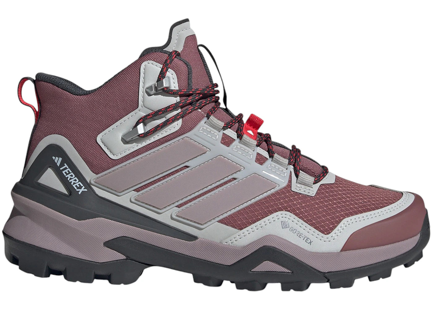 adidas Terrex Skychaser Mid Gore-Tex Burgundy Preloved Fig Grey Two (Women's)