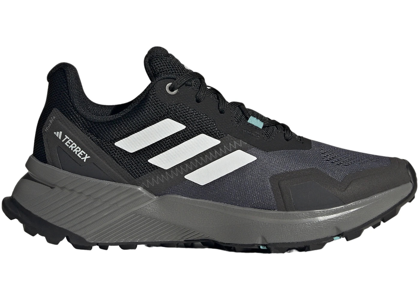 adidas Terrex Soulstride Core Black Crystal White Grey (Women's)