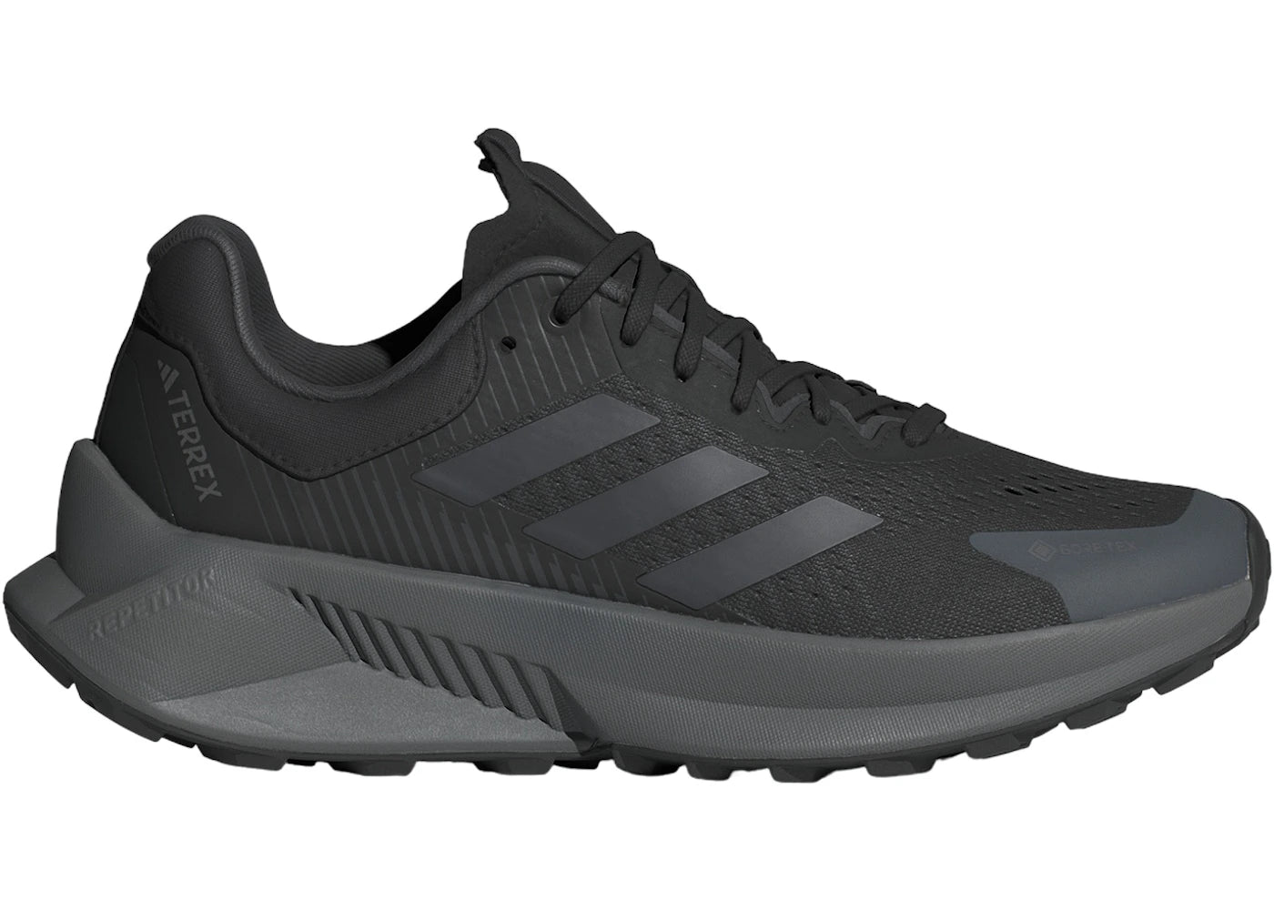 adidas Terrex Soulstride Flow Gore-Tex Core Black Grey Semi (Women's)