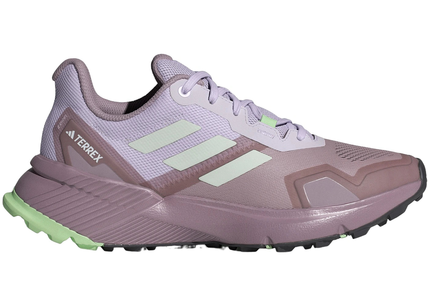 adidas Terrex Soulstride Trail Preloved Fig Crystal Jade Semi Green Spark (Women's)