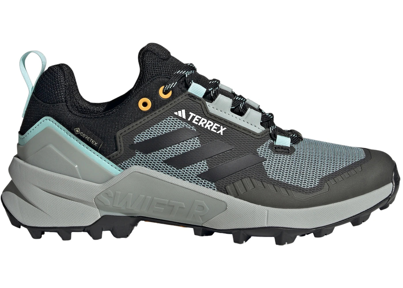 adidas Terrex Swift R3 Gore-Tex Semi Flash Aqua Core Black Wonder Beige (Women's)