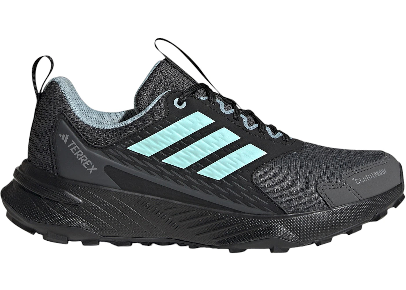 adidas Terrex Tracefinder 2 Climaproof Trail Carbon Semi Flash Aqua Grey Six (Women's)