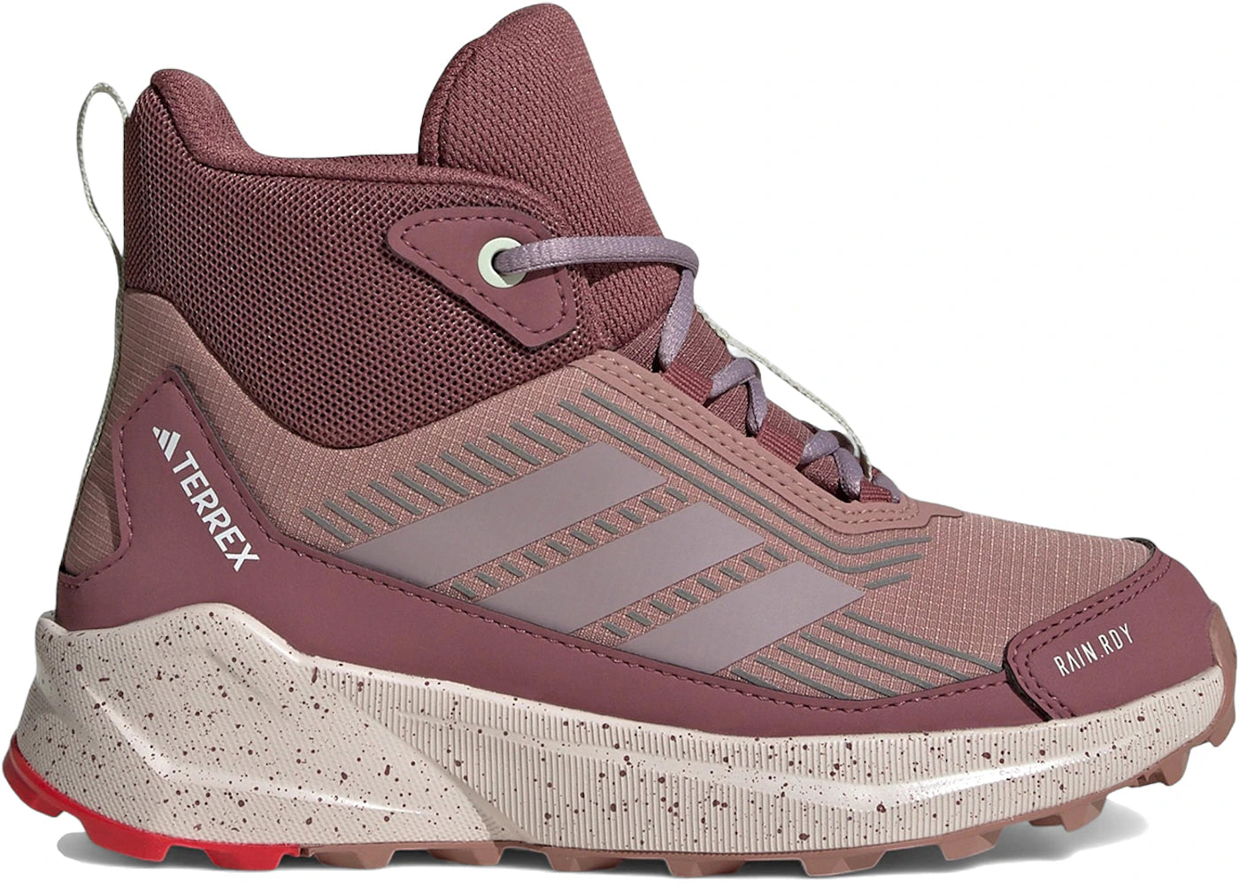 adidas Terrex Trailmaker 2 Mid Rain.RDY Warm Clay Preloved Fig Pure Ruby (GS)