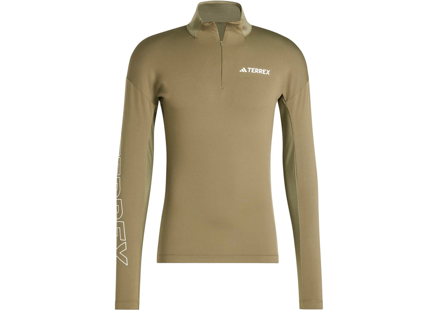 adidas Terrex Xperior Long Sleeve Sweatshirt Olive Strata