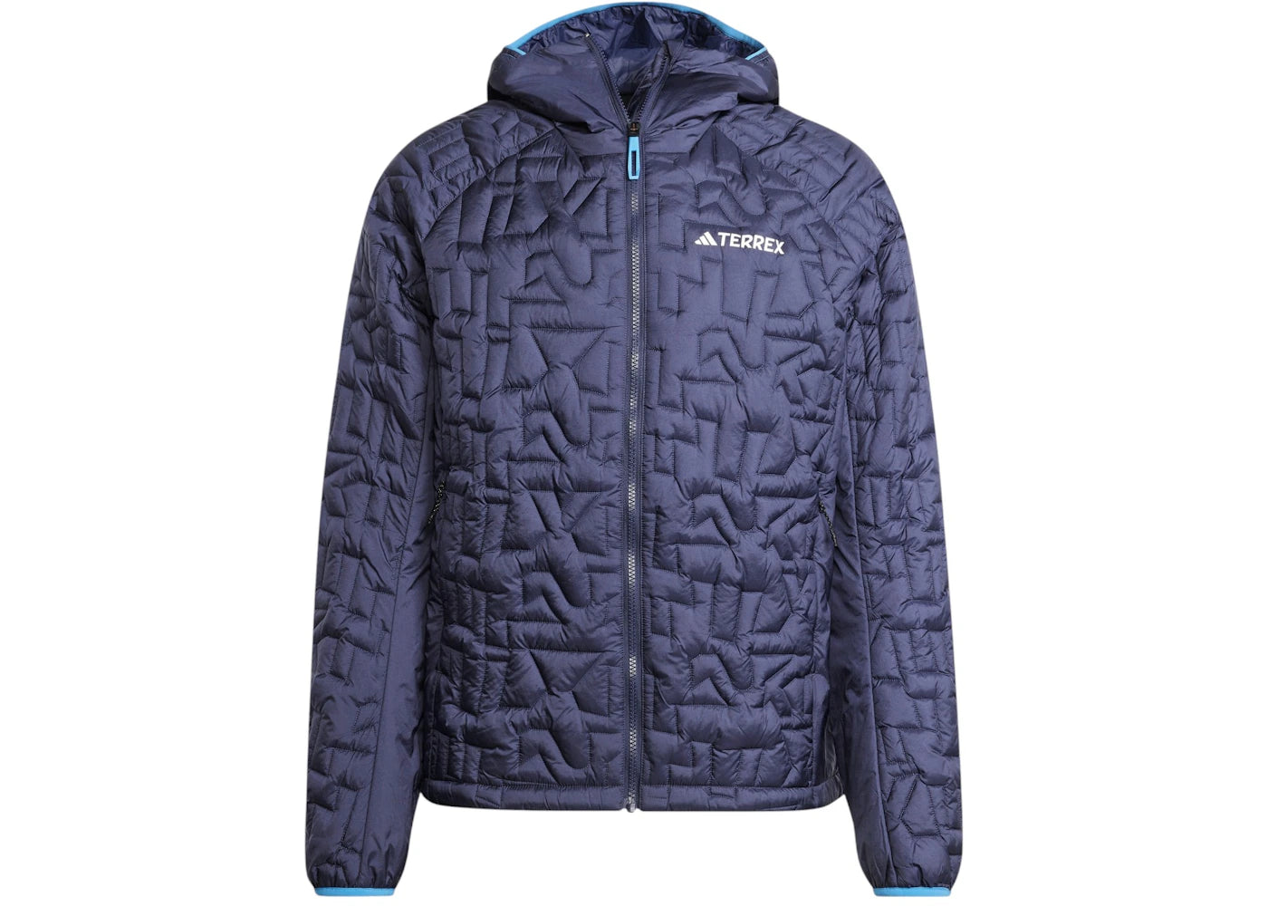 adidas Terrex Xperior Primaloft Loose Fill Insulated Hooded Jacket Shadow Navy