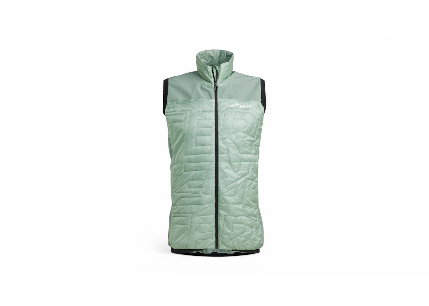 adidas Terrex Xperior Varilite Hybrid Primaloft Vest Silver Green