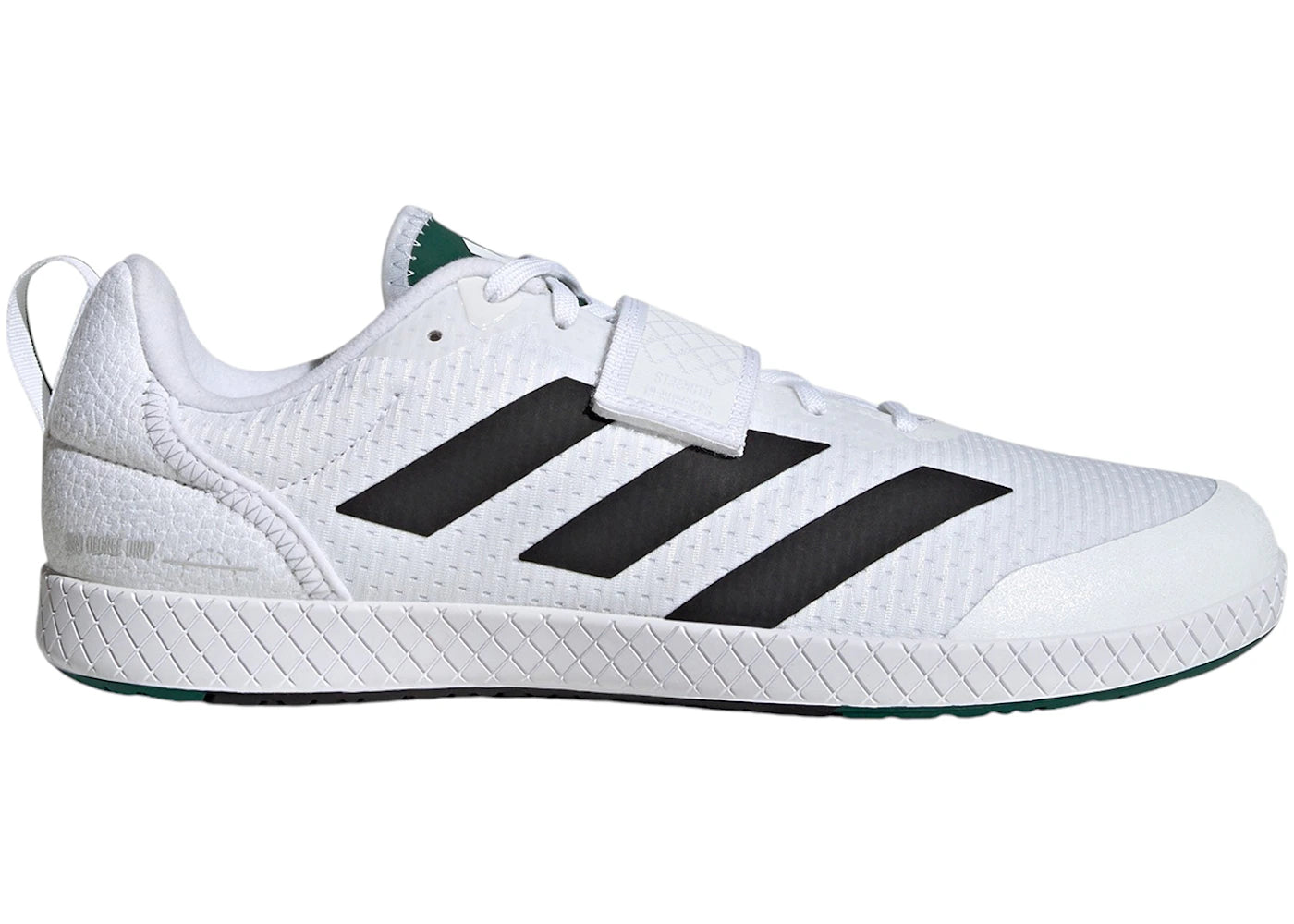 adidas The Total Cloud White Core Black Collegiate Green