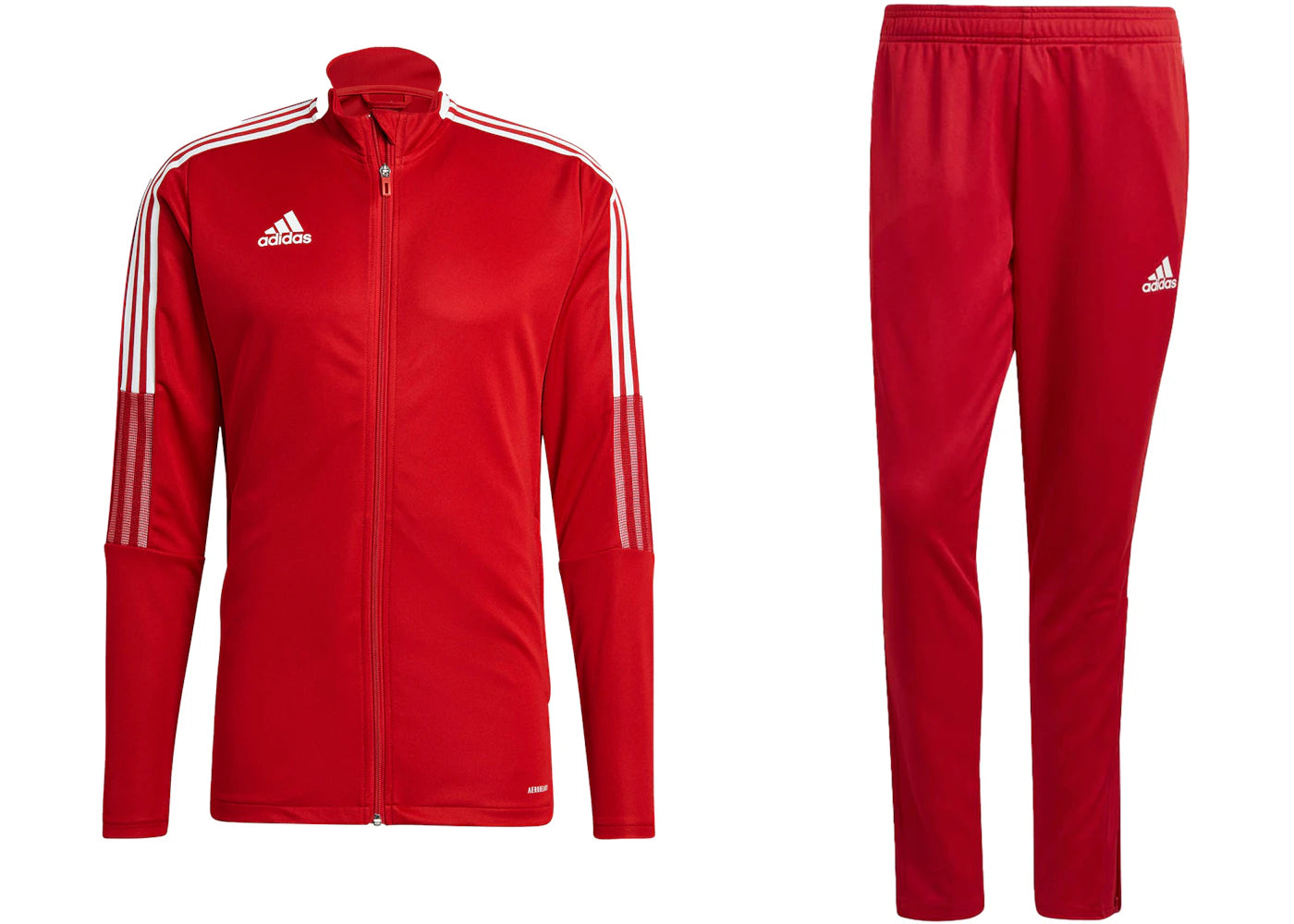 adidas Tiro 21 Track Jacket & Pant Set Team Power Red