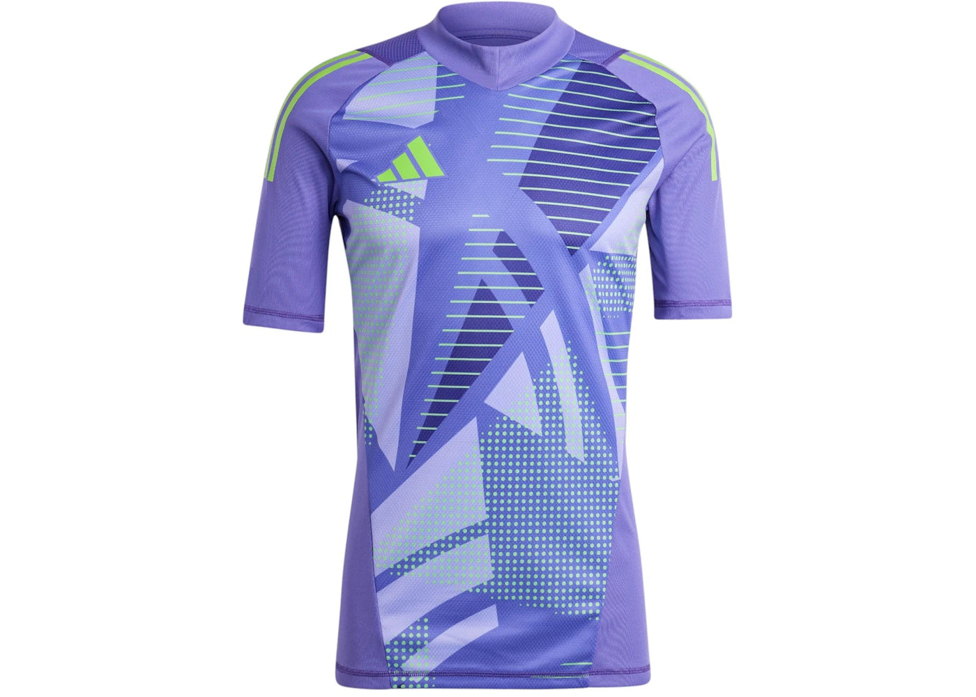 adidas Tiro 24 Pro Short Sleeve Goalkeeper Jersey Purple