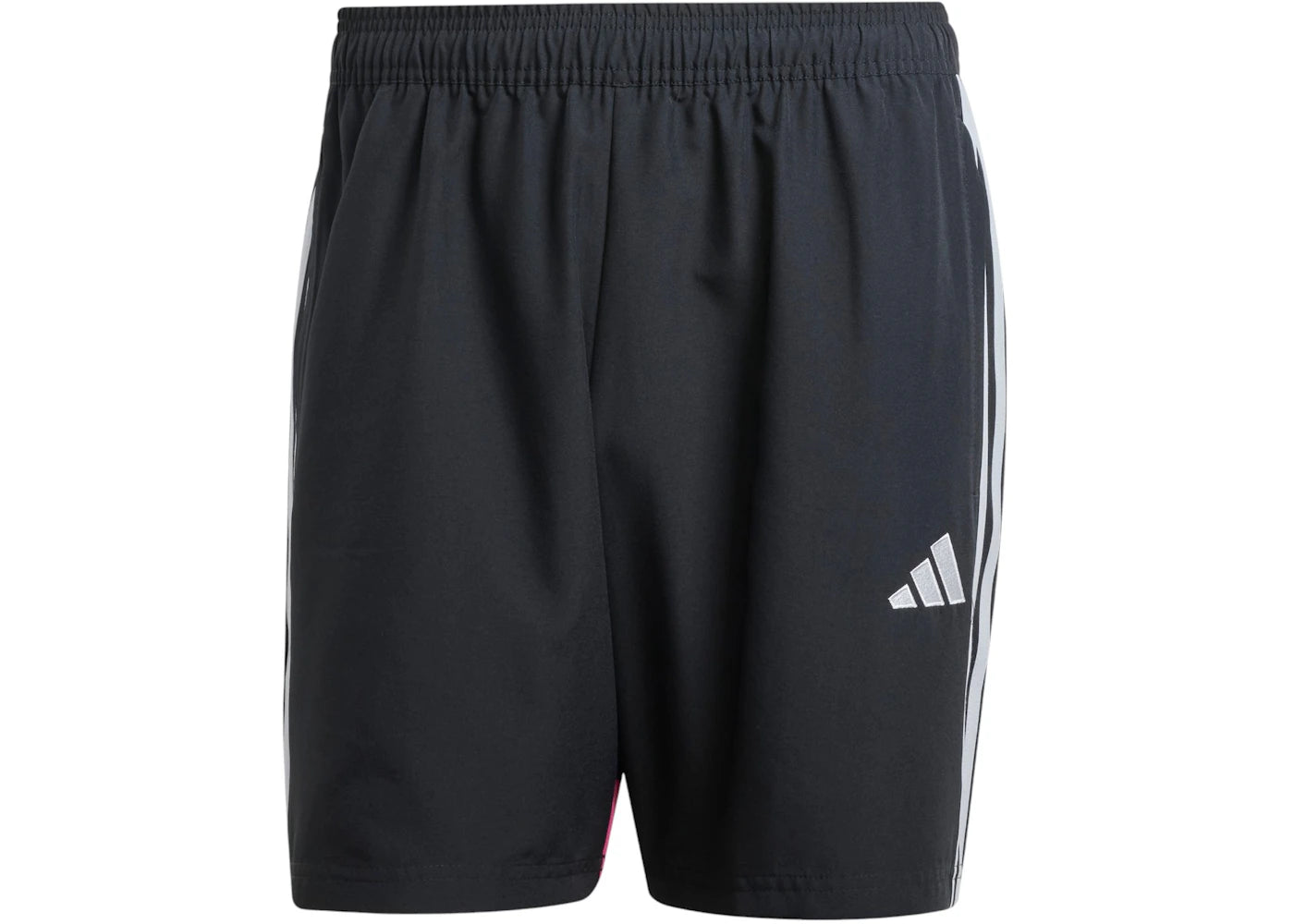 adidas Tiro 25 Essentials Woven Shorts Black/Clear Grey/Real Magenta