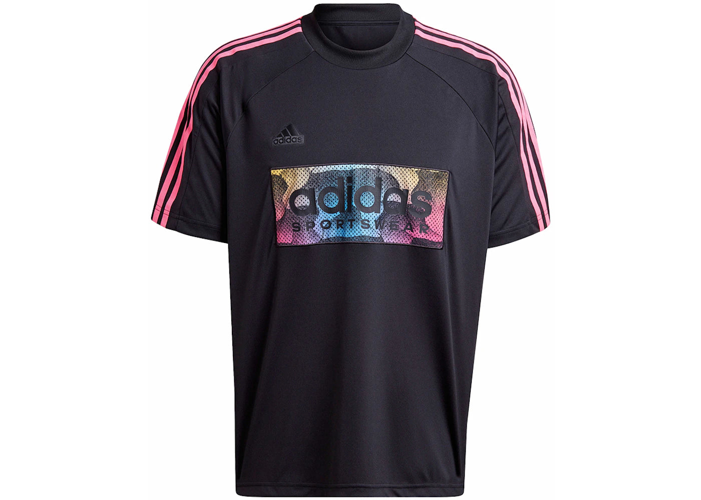 adidas Tiro Mesh Applique Jersey Black