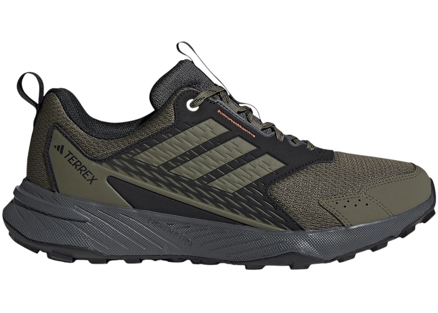 adidas Tracefinder Trail Olive Strata Semi Impact Orange