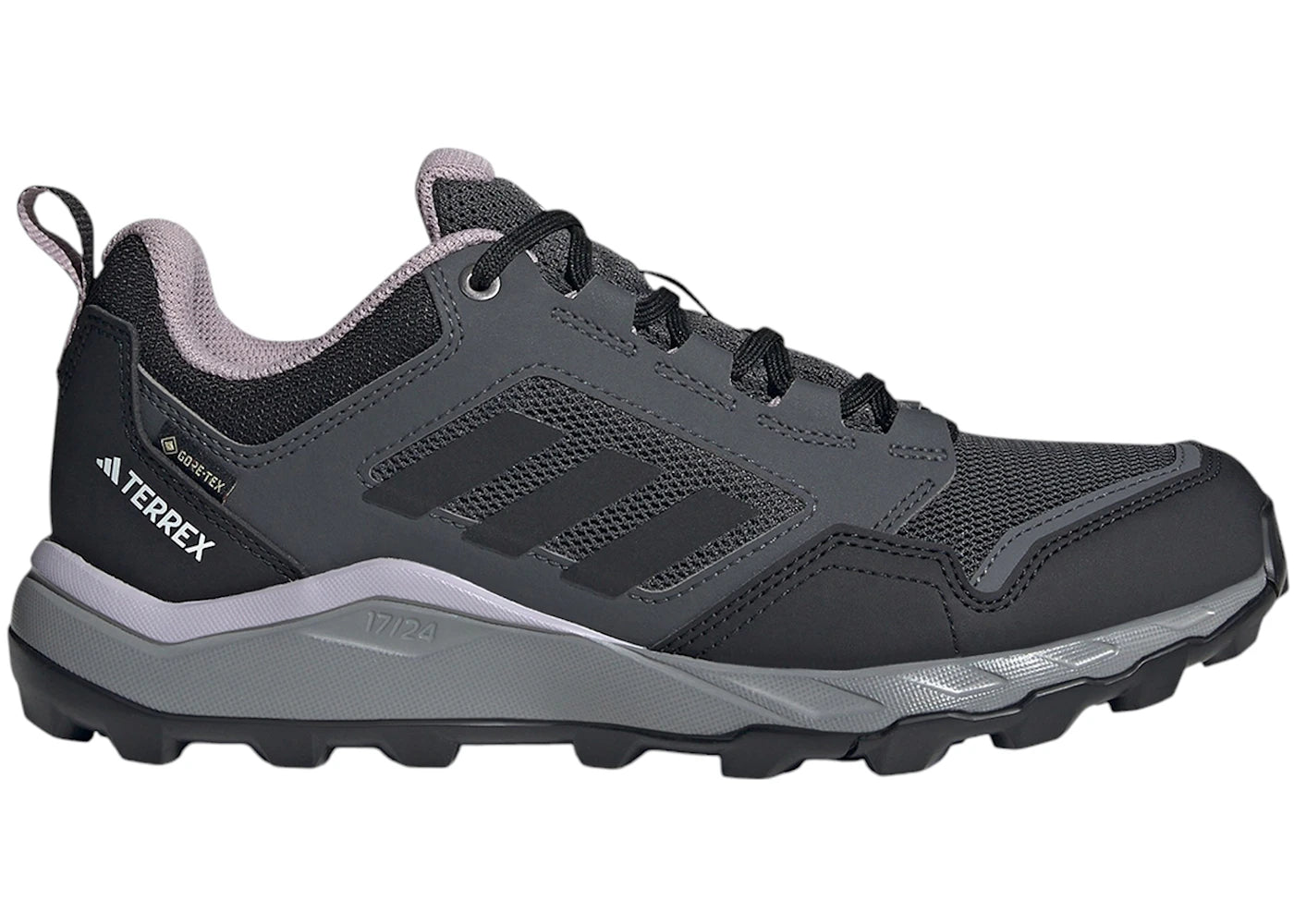 adidas Tracerocker 2.0 Gore-Tex Trail Grey Six Black Grey Three Purple (Women's)