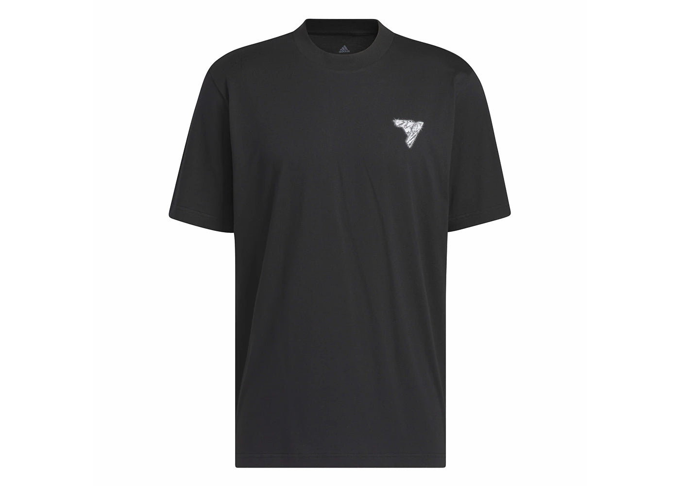 adidas Trae Metallic Graphic Tee Black