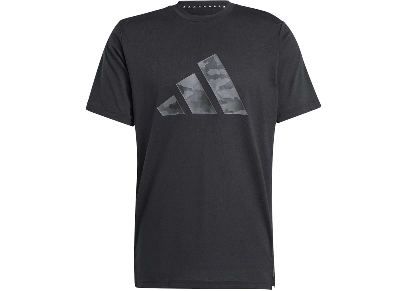 adidas Train Essentials Camo Graphic Logo T-Shirt Black