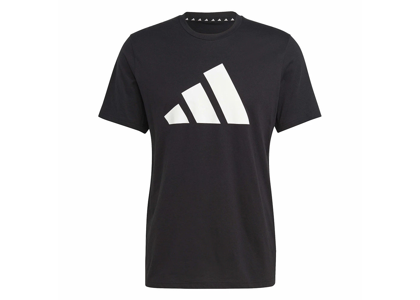 adidas Train Essentials Feelready Logo Training Tee Black/White