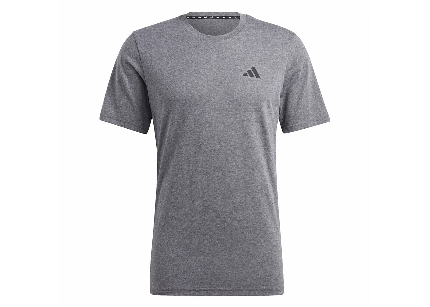 adidas Train Essentials Feelready Training Tee Dark Grey Heather/White/Black