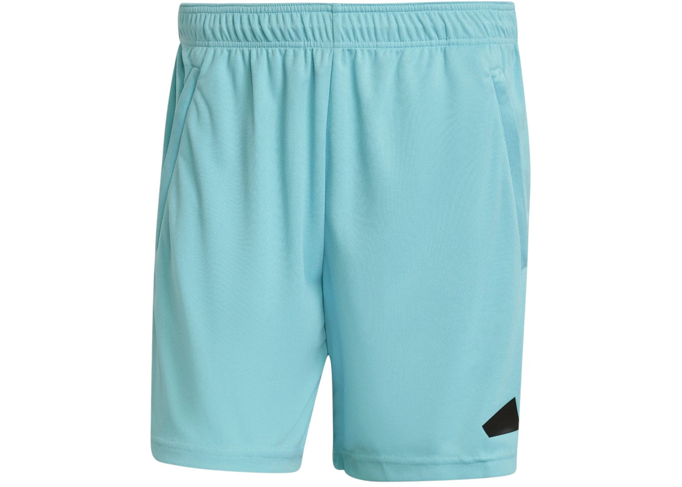 adidas Train Essentials Logo Shorts Mint Ton Black
